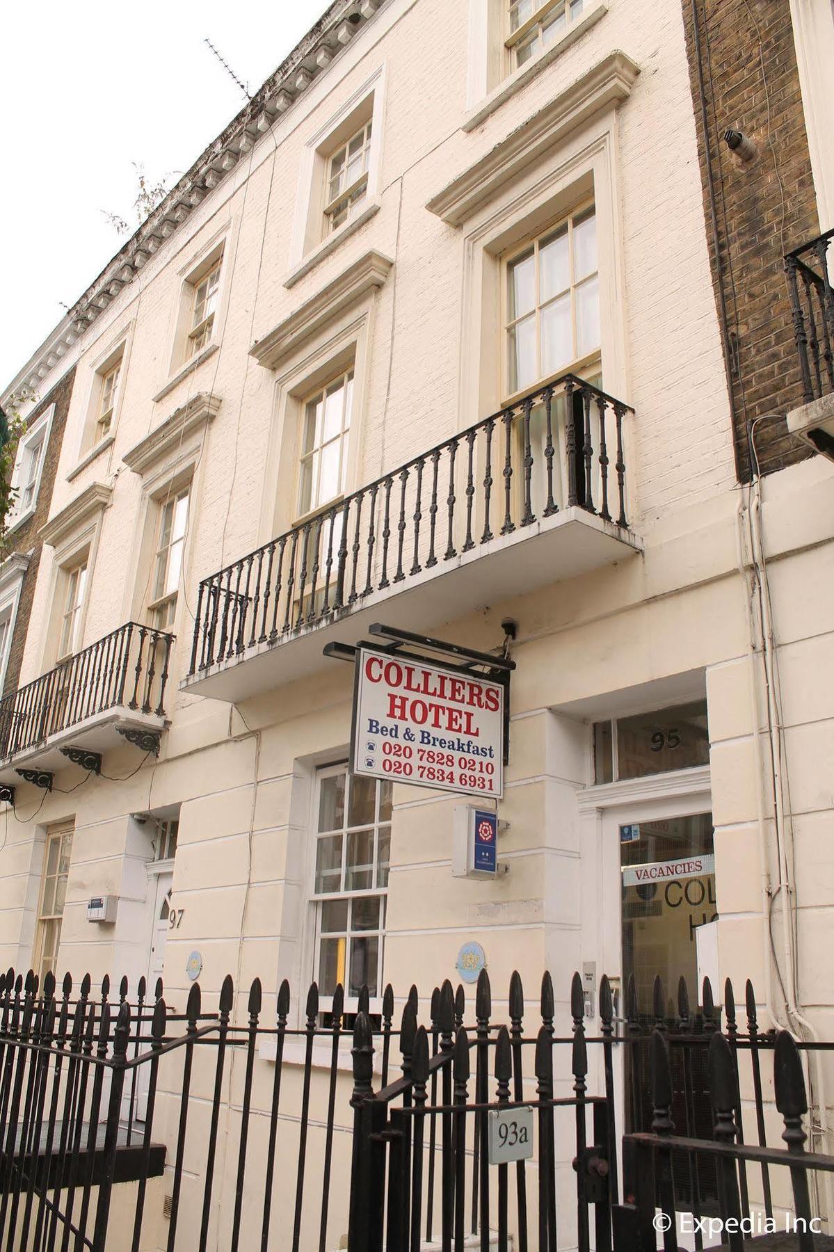 Colliers Hotel London Luaran gambar