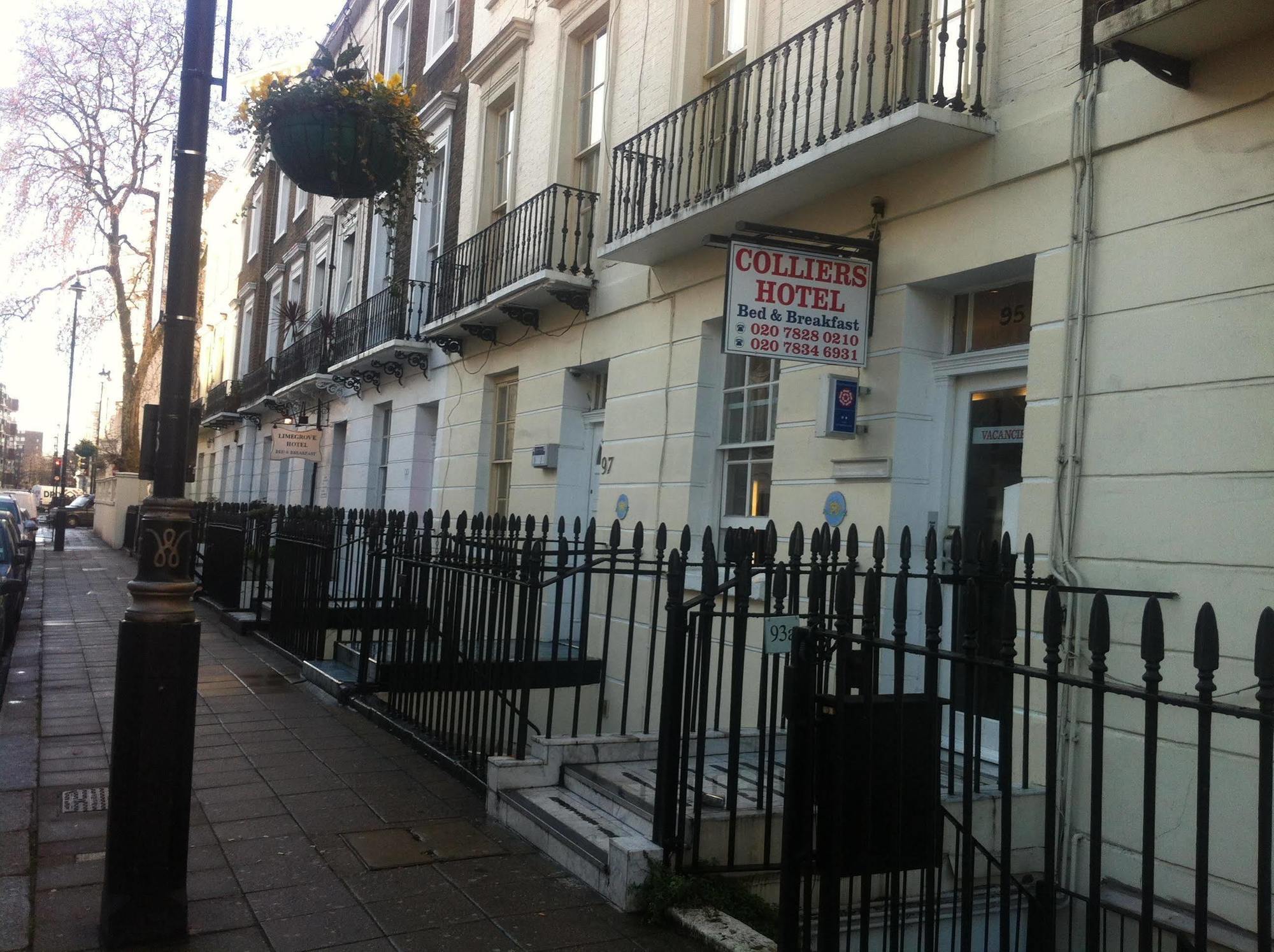 Colliers Hotel London Luaran gambar