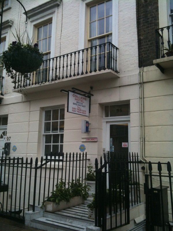 Colliers Hotel London Luaran gambar